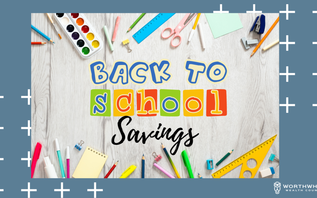 Back to School Savings